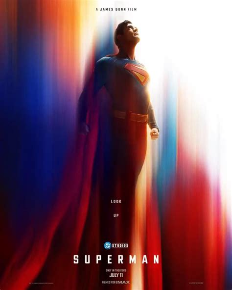 Superman 2025 Poster David Corenswet Dcu