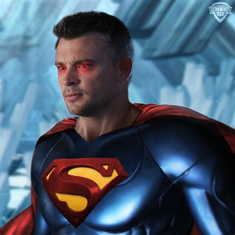 Superman Smallville Tom Welling Suit Fly Art