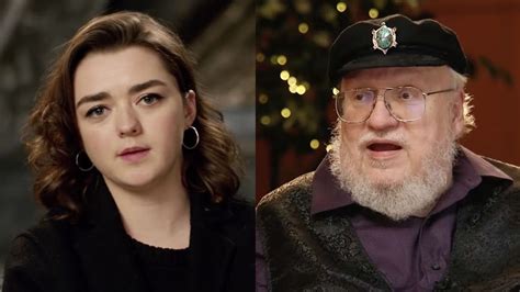 George Martin Maisie Williams Future Project Tease