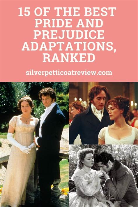Pride And Prejudice Best Adaptations Ranked