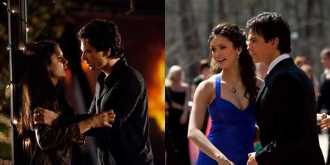 Vampire Diaries Important Delena Episodes First Kiss