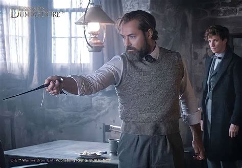 Fantastic Beasts Differences Young Albus Dumbledore Jude Law Portrayal Similarities Harry Potter Older Version