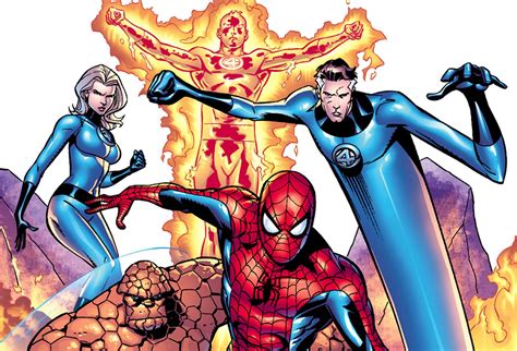 Fantastic Four Marvel Comics Fifth Member Spider Man Op Ed