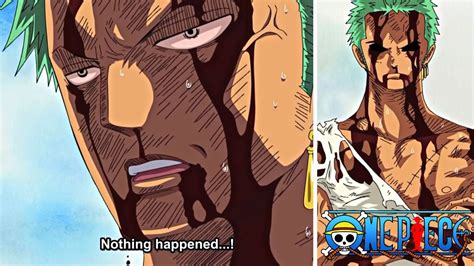 One Piece Zoro Best Scene Nothing Happened