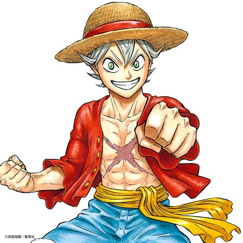 One Piece Luffy Manga Art Yuki Tabata Black Clover Op Ed