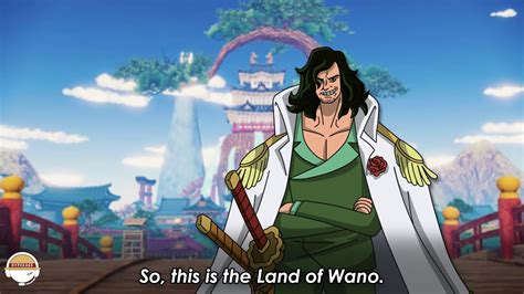 One Piece Green Bull Admiral Ryokugyu Wano Powerful