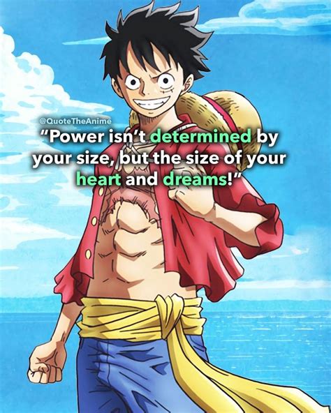 One Piece Luffy Best Quotes
