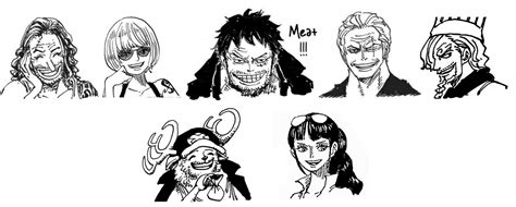 One Piece Straw Hat Crew Adults Oda Artwork Aged Up Future List