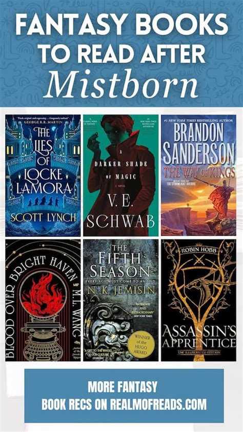 Books Like Mistborn Read Next
