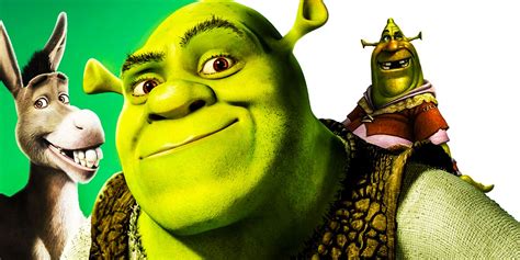 Shrek Character Design Concept Art Original Change