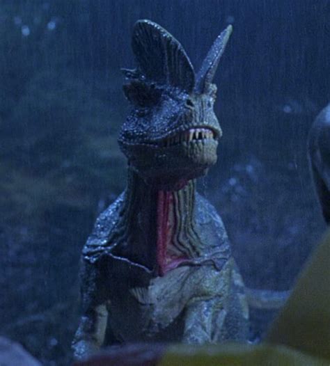 Jurassic Park Dilophosaurus Less Scary Movie Real Life
