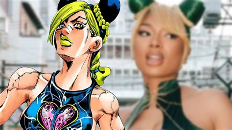 Jojos Bizarre Adventure Megan Thee Stallion Cosplay Jjba