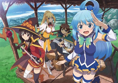 Konosuba New Anime Sequel Tv Show Official