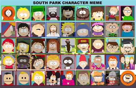 South Park Show Best Characters Ranked