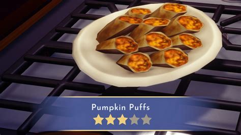 Disney Dreamlight Valley How To Make Pumpkin Puffs Recipe