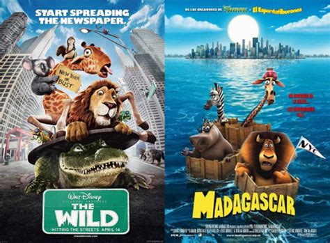 Disney The Wild Madagascar Dreamworks Copy Factoid