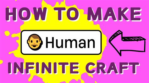 Infinite Craft How To Make Humans Word Element