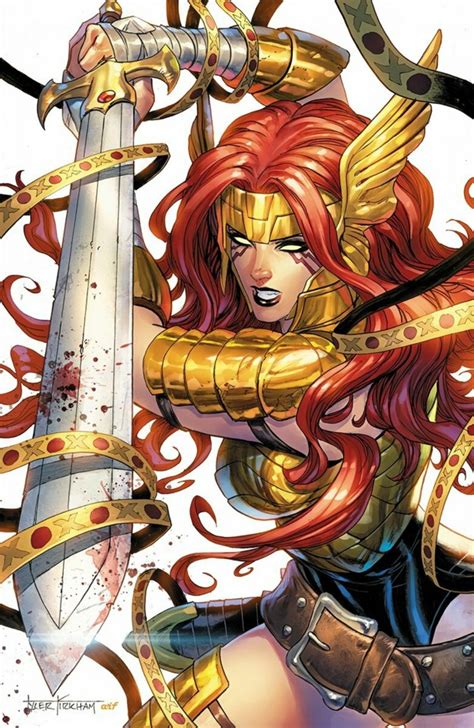 Thor Sister Angela Powers Costume Image Comics Spawn