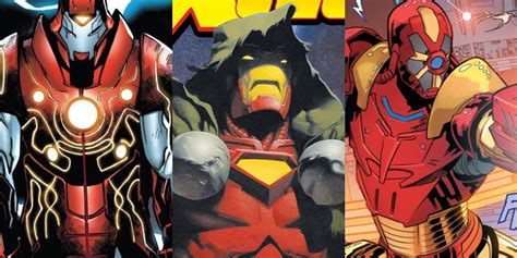 Strongest Most Powerful Variants Iron Man Marvel Comics