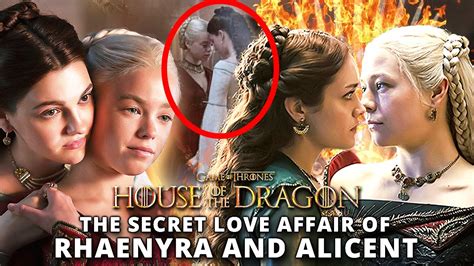 House Of The Dragon Rhaenyra Alicent Romance Confirmed