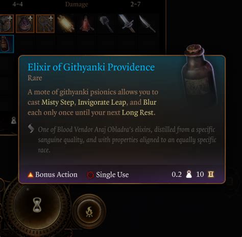 Baldurs Gate 3 Araj Oblodra Blood Potion