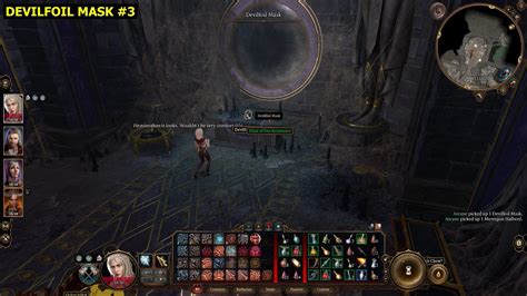 Baldurs Gate Bg3 Devilfoil Masks Location Unlock
