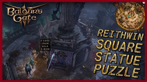 Baldurs Gate Bg3 Statue Plaque Puzzle Solution Reithwin