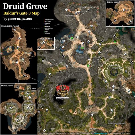 Baldurs Gate 3 Dammon Location Emerald Grove Bg3