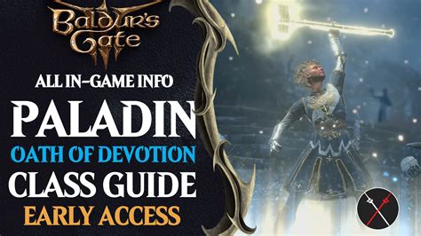 Baldurs Gate 3 Best Oath Crown Paladin Build Guide