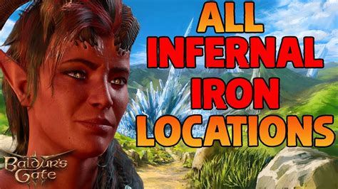Baldurs Gate 3 All Infernal Iron Locations