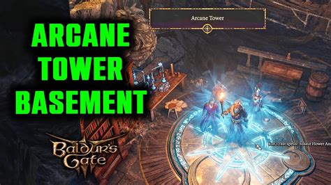 Baldurs Gate 3 Unlock Secret Items Arcane Tower