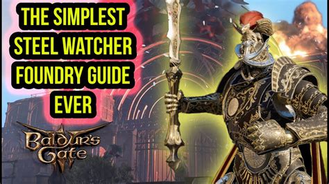 Baldurs Gate 3 Iron Throne Steel Watch Foundry Order