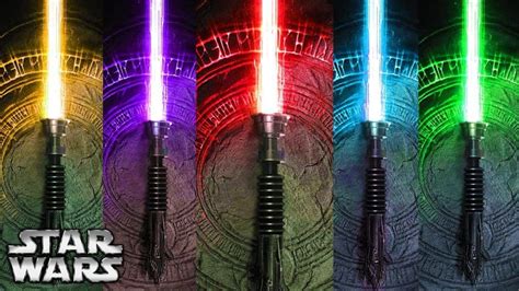 Orange Lightsaber Color Meaning Star Wars