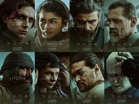 Dune 2021 Movie Cast Character Guide