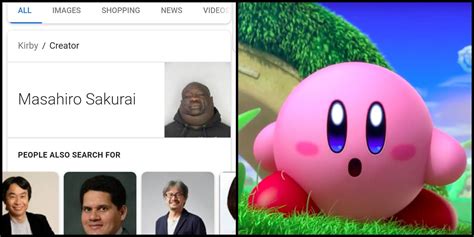 Who Created Kirby Masahiro Sakurai Glitch Meme