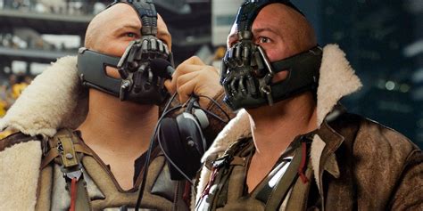 Bane Dark Knight Rises Trilogy Tom Hardy Voice Perfect