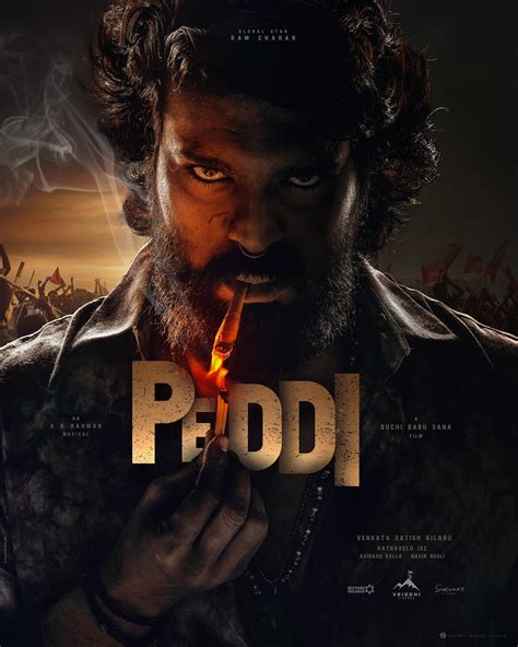 Peddi Movie First Poster Ram Charan