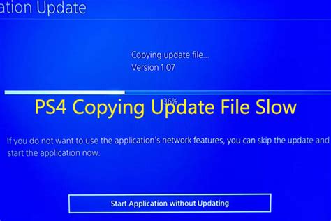 Ps4 Copying Update File Slow Why Download Sony