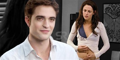 Twilight Movie Edward Bella Pregnant Renesmee Vampire How