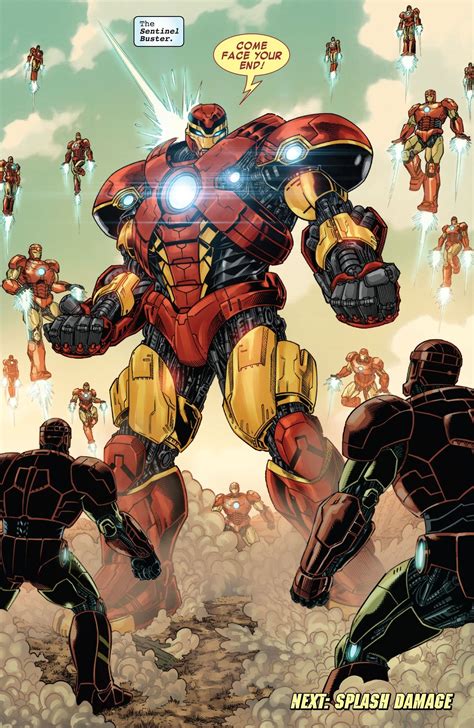 Iron Man Most Powerful Armor Sentinel Buster Return