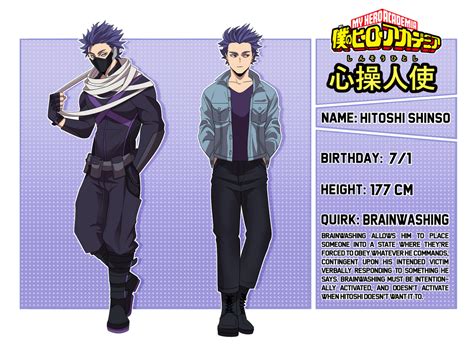 Mha Shinso Hero Name Nighthide