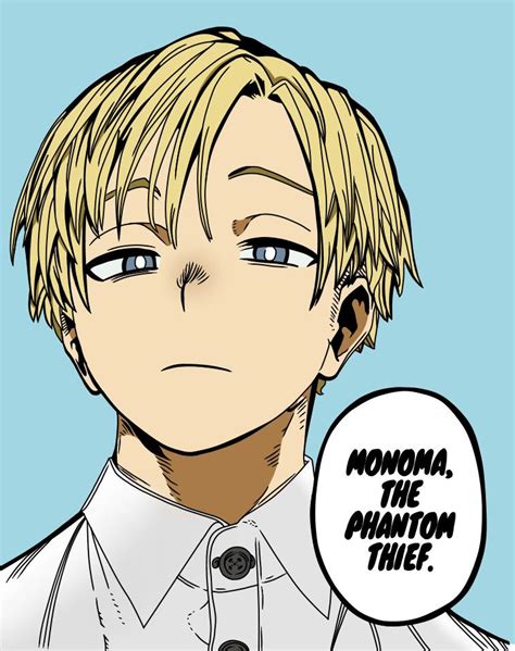 Mha Manga Timeskip Monoma Design Glow Up Op Ed