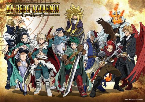 Mha Anime Fantasy Au New Art My Hero Academia