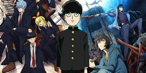 Best Anime Like One Punch Man Mob Psycho Mashle