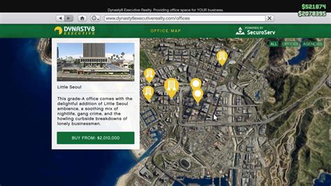 Best Agency Cost Gta Online Guide Little Seoul