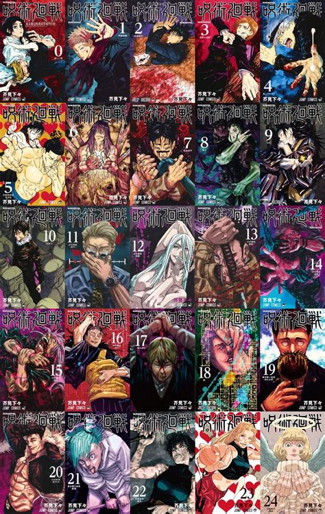 Best Jujutsu Kaisen Covers Volumes