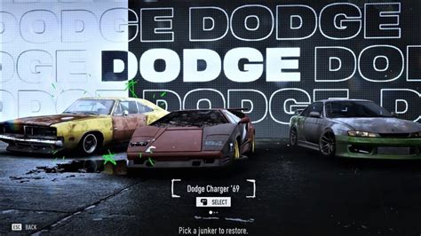 Best Starter Early Cars Nfs Unbound