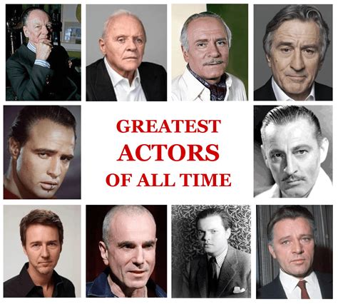 Best Actors Ranked