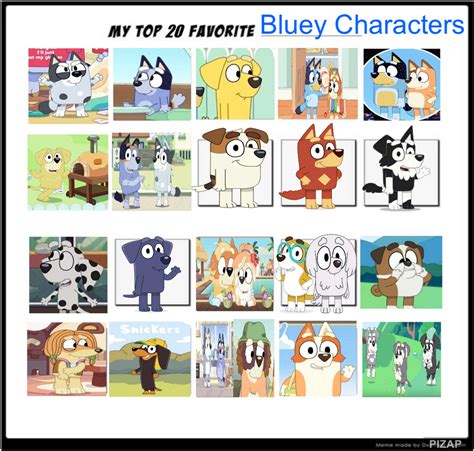 Best Bluey Characters Ranked