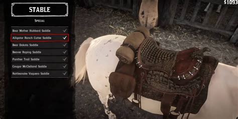 Best Horse Saddles Ranked Red Dead Redemption 2